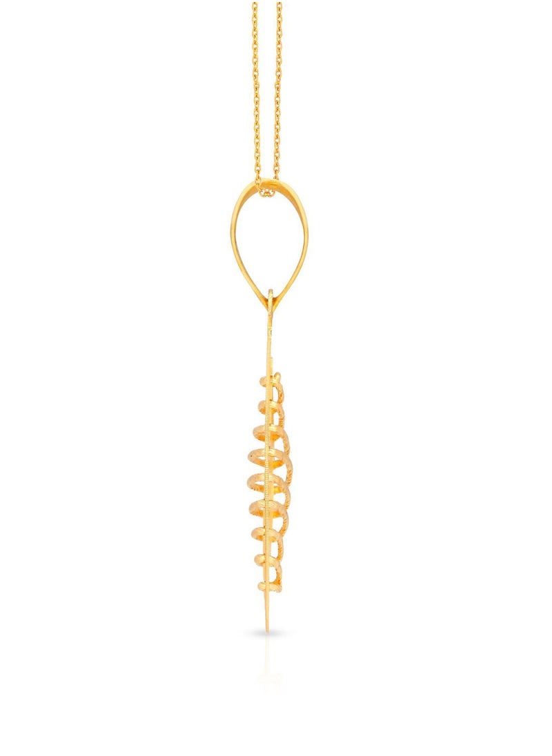Malabar Gold and Diamonds - 22 Carat 916 Purity Yellow Gold Pendant PD1435465Y For Women - Image 1