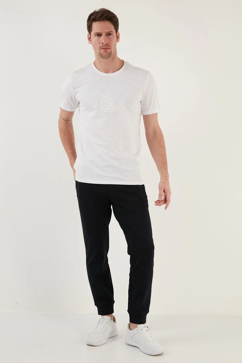 Buratti 100% Cotton Regular Fit Crew Neck T Shirt Men's T Shirt 5902617