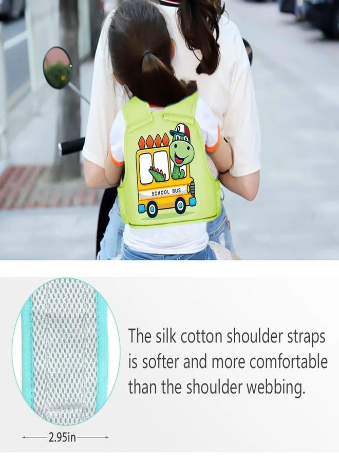 NEW COMERS® Kids Safety Belt for Two Wheeler, Portable Seat Belt for Bike/Motorcycle/Scooty/Scooter Adventures Ride Harness, Adjustable Safety Harness Strap Belt for Baby Boys Girls (2-12Years)-453 - Image 3