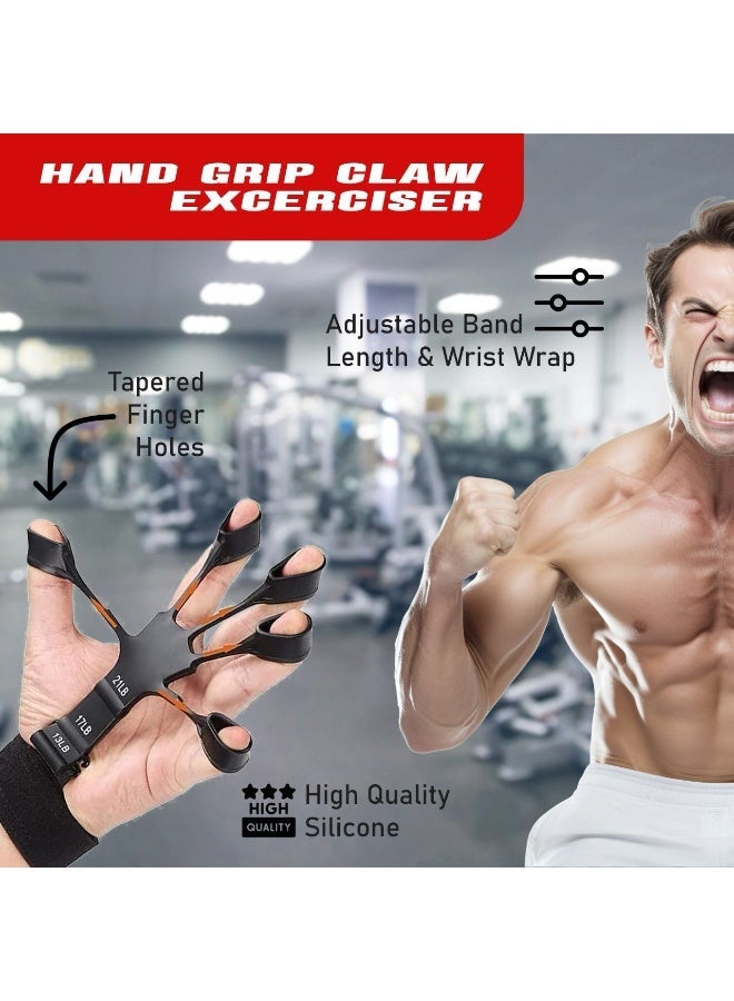 BOLTIX Grip Strength Trainer Kit (6 Pack) - Finger Exerciser, Hand Grip Strengthener, Stress Relief Ball and Forearm Workout Ring - Image 2