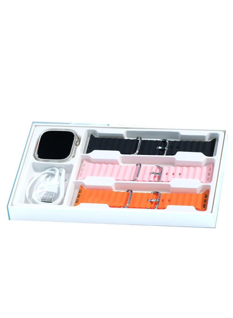 modio Smart Watch ST11 – 4G LTE SIM Card Support, 2.2 HD Display, 64GB Storage, Google Play, Blood Oxygen/Heart Rate Monitor, Bluetooth/Wi-Fi, Unisex Fitness Watch with 3 Straps - Image 5