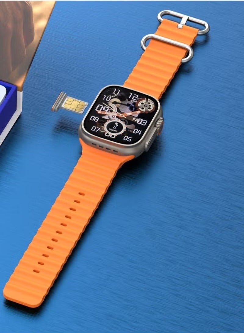 modio Smart Watch ST11 – 4G LTE SIM Card Support, 2.2 HD Display, 64GB Storage, Google Play, Blood Oxygen/Heart Rate Monitor, Bluetooth/Wi-Fi, Unisex Fitness Watch with 3 Straps - Image 3