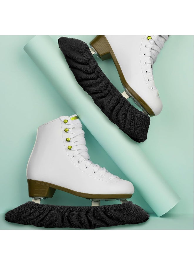 Genetic 1 Pair Ice Skate Blade Covers Protector, Skate Guards, Figure and Hockey Skates,  Skate Covers Soft Plush, Ice Skate Soakers, Ice Skating Accessories for Men Women Boys Girls - Image 5