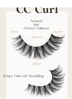 Generic 5 Pairs Natural Looking False Eyelashes Thick Handmade Reusable 3D False Eyelashes for Makeup  - Image 5