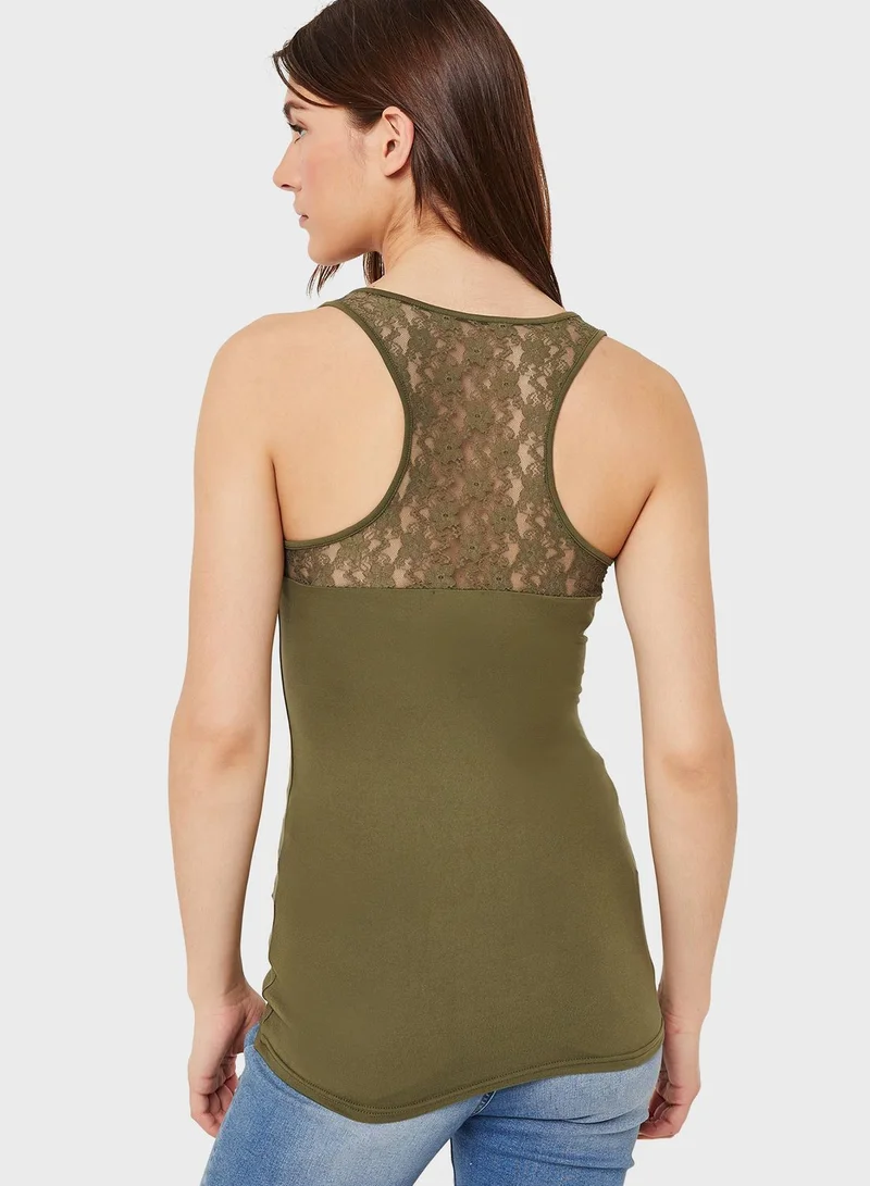 Ardene Knitted Crop Tank Top