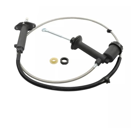 Prefer Warehouse Pre-Filled Hydraulic Clutch Master & Slave Cylinder & Line Kit Assembly Compatible with Dodge Ram 2500 3500; Ram 2500 3500 2003-2012 Replace CC649073 68066098AA - Image 2