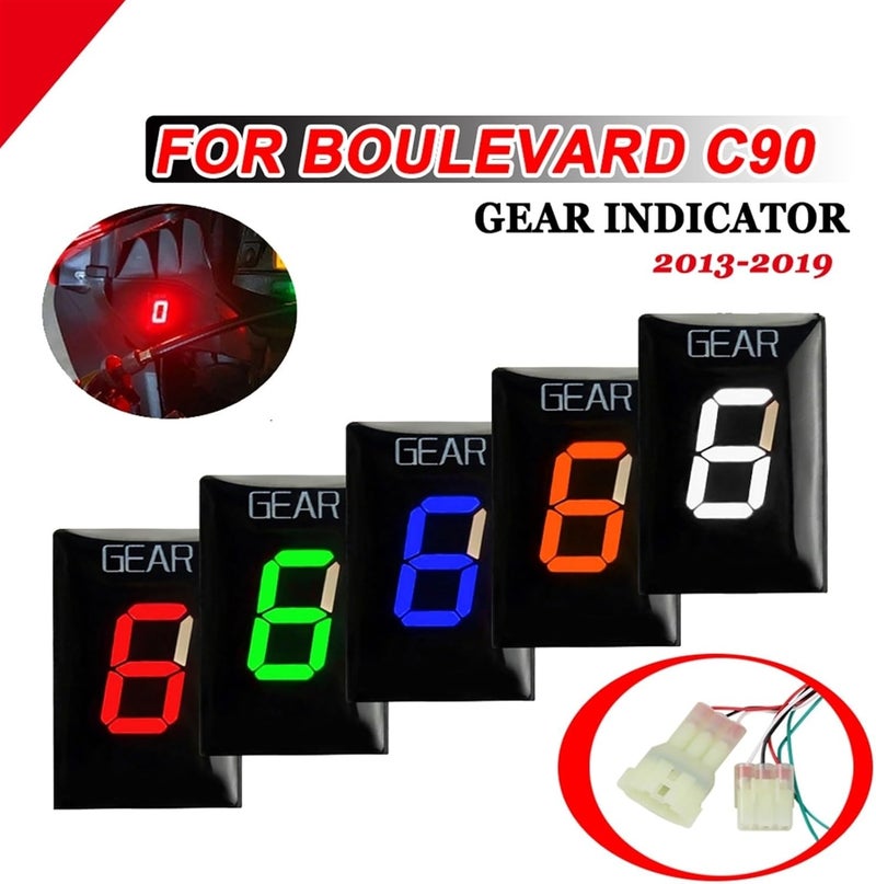 Wivplex Gear Indicator for Suzuki Boulevard C90 - Image 2