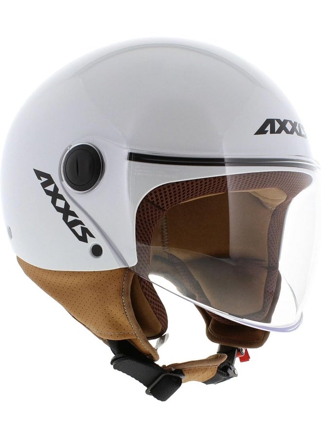 Axxis Square S helmet gloss white (L)