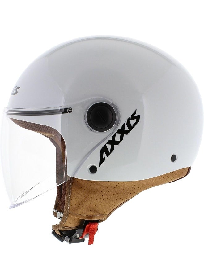 Axxis Square S helmet gloss white (L)