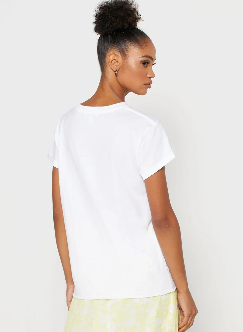 TOPSHOP Slogan T-Shirt