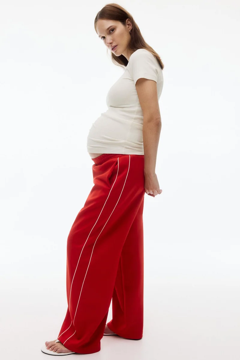H&M MAMA Ribbed jersey T-shirt