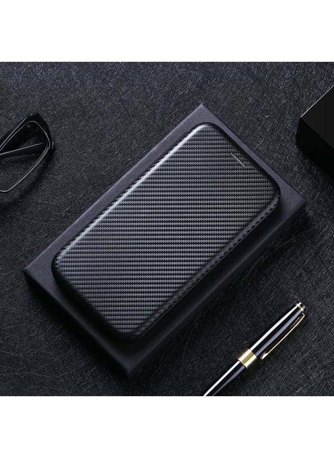 Generic - Carbon Fiber Texture Phone Case For SonyXperia 1 Iv X10 Iii Hard Flip Cover Ace3 Card Protective Shell-Color:Brown-Applicable Model:Xperia ACE III (3rd Generation)] - Image 1