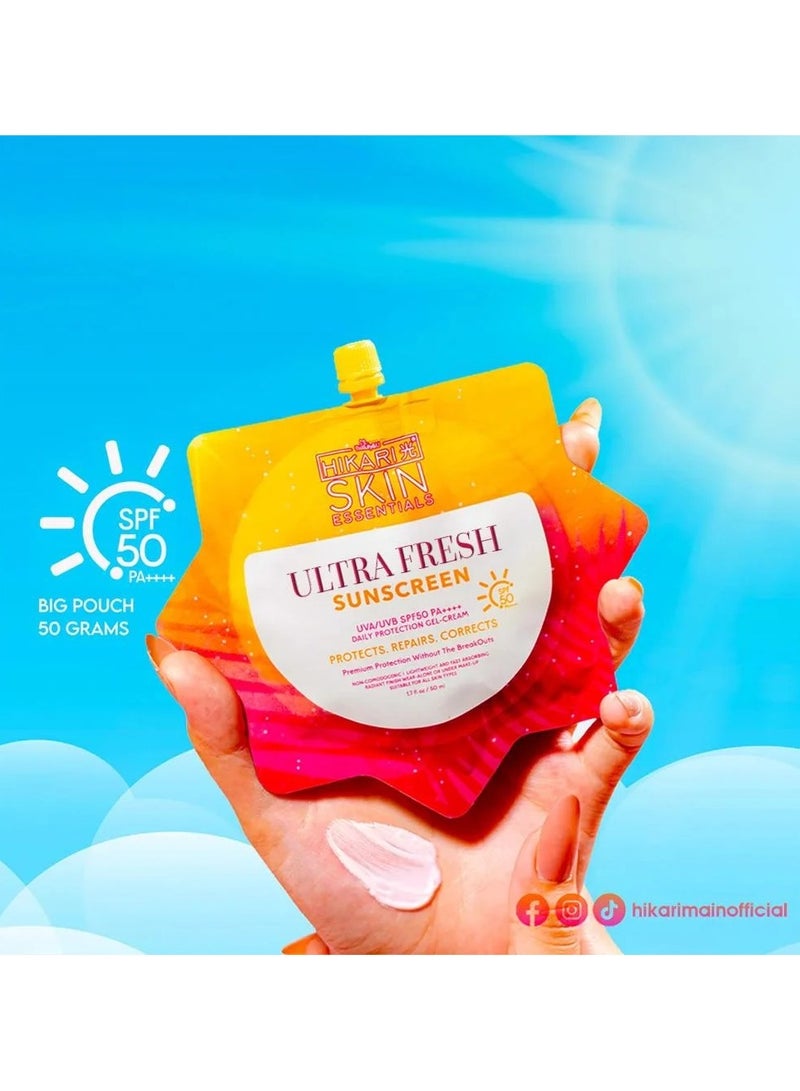 Hikari Ultra Fresh Sunscreen SPF50 - 50ml - Image 2