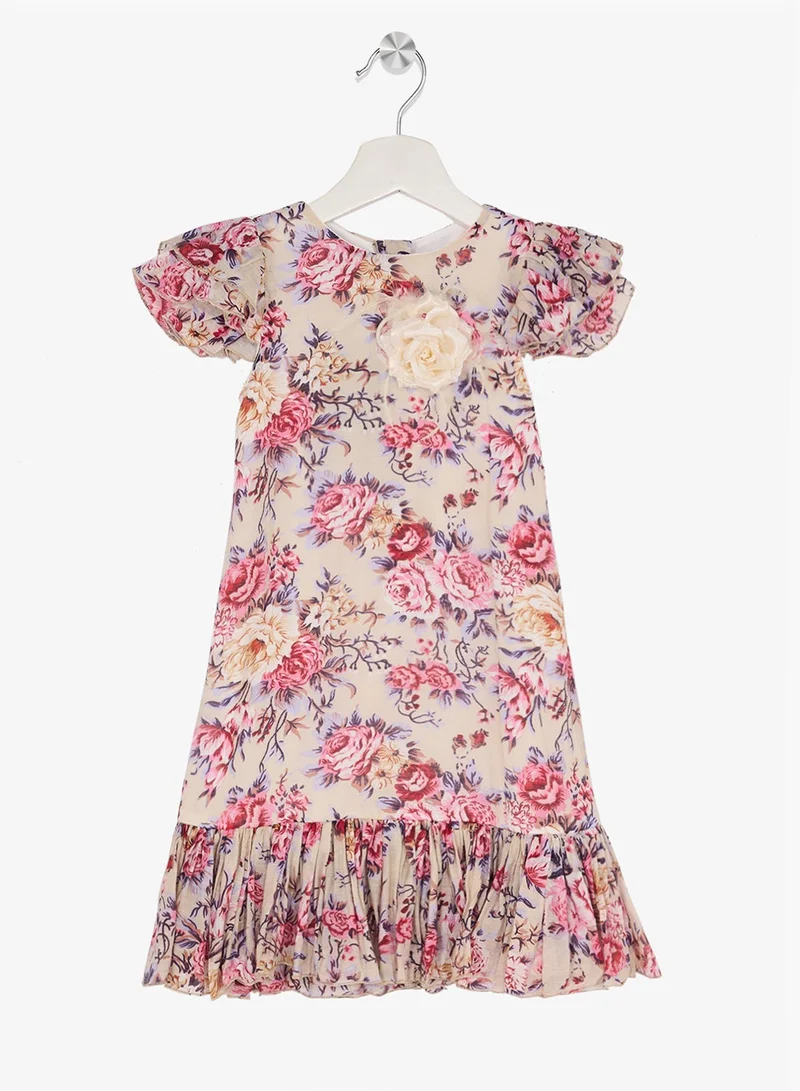 Little Golden Apple Little Floral Print Dress