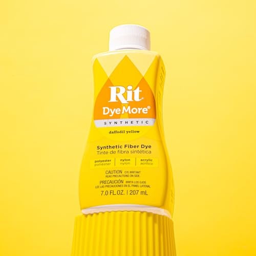Rit DyeMore Liquid Dye, Daffodil Yellow 7 Fl Oz (Pack of 1) - Image 2