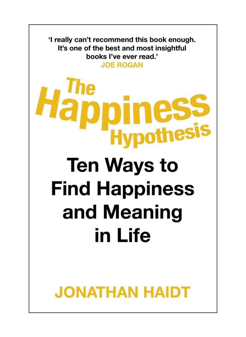 null - The Happiness Hypothesis: Ten Ways to Find Happiness and Meaning in Life Paperback – by Jonathan Haidt - Image 1