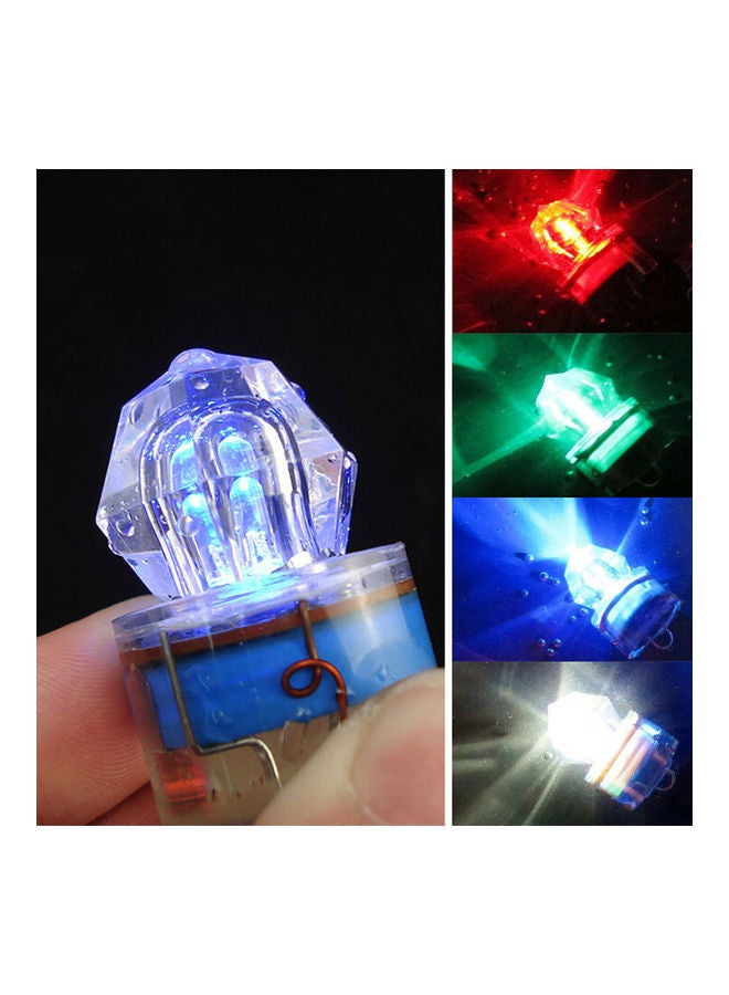 نيبمينينت طعم بإضاءة LED على شكل ماسة وامضة لصيد الحبار في مياه البحر العميقة 20 x 10 20سم - Image 2