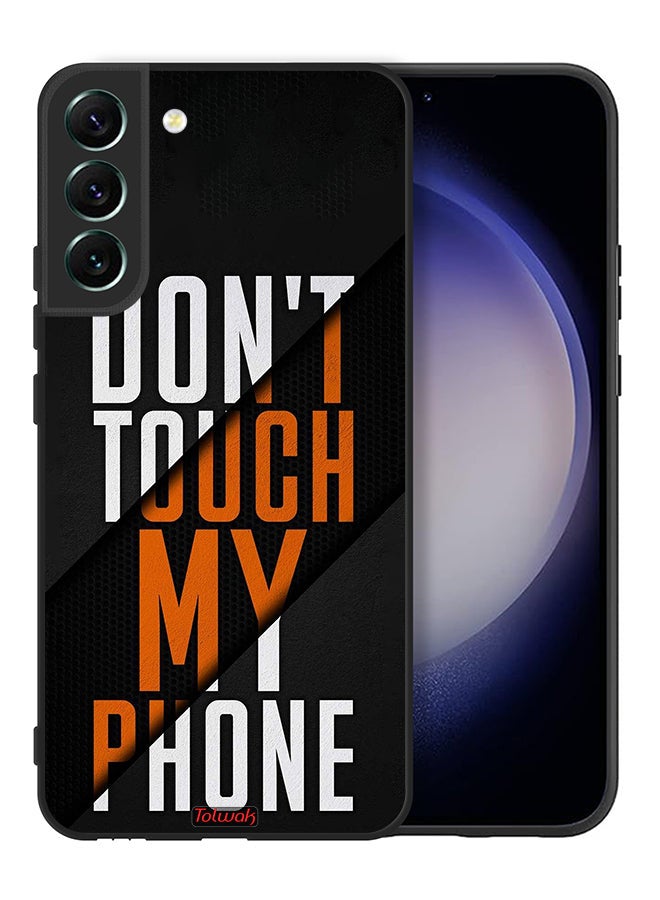 Tolwak Samsung Galaxy S22 Plus 5G Protective Case Cover Do Not Touch My Phone - Image 2