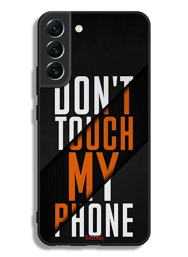 Tolwak Samsung Galaxy S22 Plus 5G Protective Case Cover Do Not Touch My Phone - Image 3