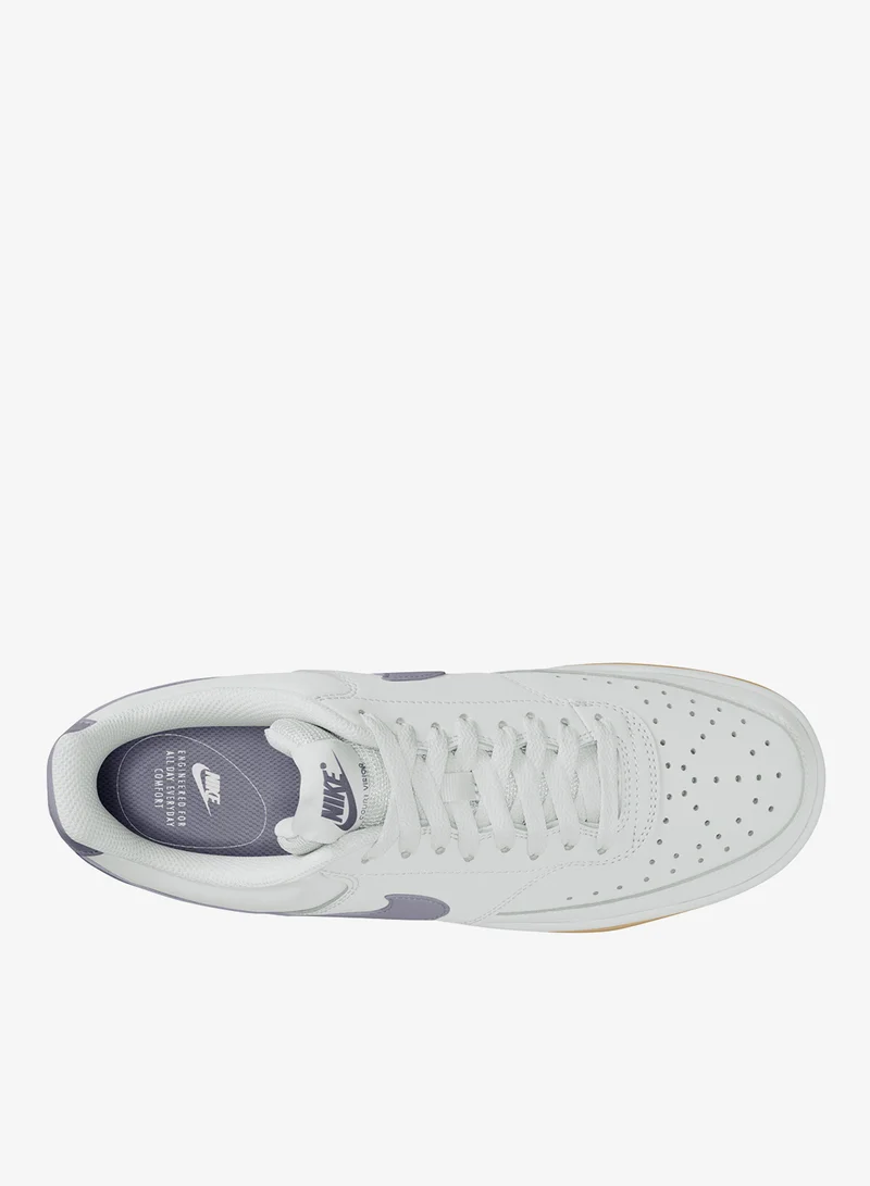 Nike OFF WHITE/STEALTH-GUM MED BROWN Court Vision Lo V2 Nbk for Men | Best Price UAE