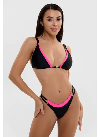 Bona Fide Bona Fide Sexy Halter Bikinis for Women - Two-Piece Women's Triangle Bikini with Tie Two Sides Bottom - Soft, Teen Swimsuit