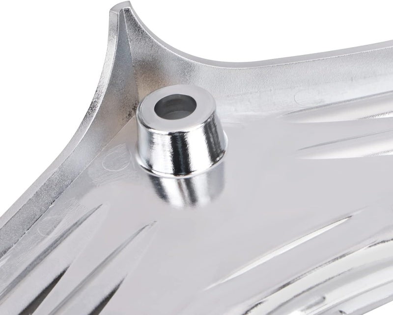 XMMT Motorcycle Chrome Cylinder Base Cover for Harley Softail, Touring, and Dyna Models - Image 5