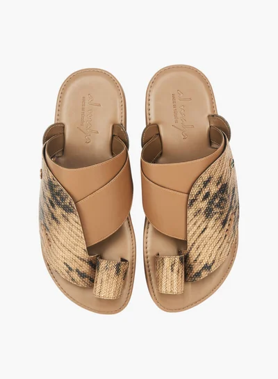الواحة Men's Arabic Sandals with Toe Loop - Ramadan Collection