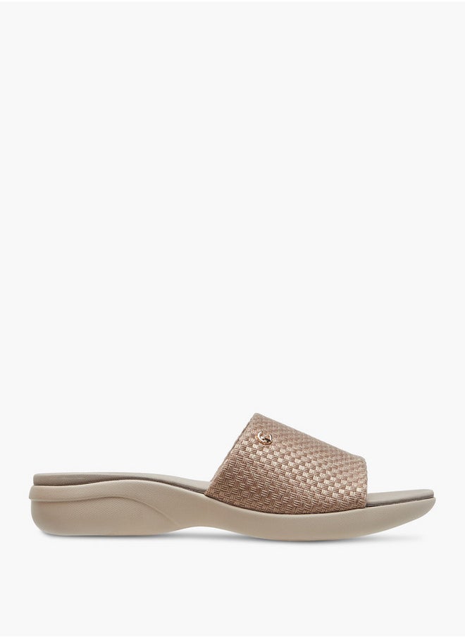 Le Confort Women's Textured Slip-On Sandals  - Image 3