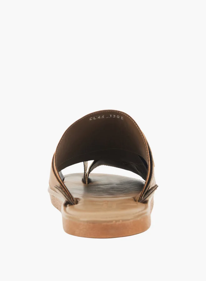 Al Waha Men's Arabic Sandals with Toe Loop - Ramadan Collection