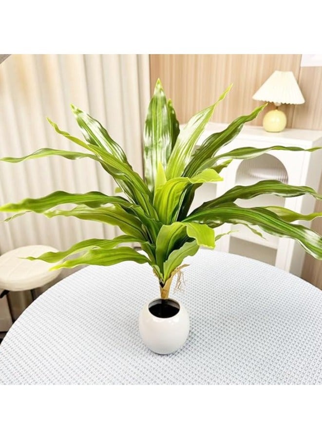 TYCOM Artificial Tree Fake Plants Fake Trees Faux Plants Indoor Realistic Plants for Office Home Room Store Decor Height 60 CM Money Plant Tree.
