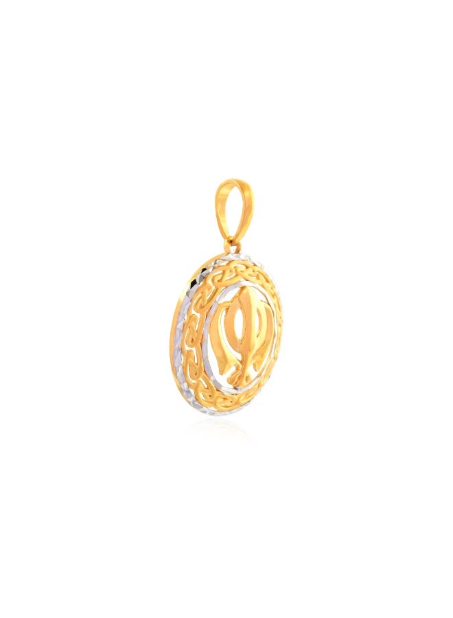 BAFLEH JEWELLERY 22K Gold Khanda Pendant – A Symbol of Sikh Faith by Bafleh Jewellery  - Image 3