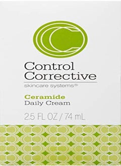 CONTROL CORRECTIVE SKIN CARE SYSTEMS Control Corrective Ceramide Daily Cream | Light, Creamy Moisturizer Designed To Balance Skin | 2.5 Oz  - Image 2