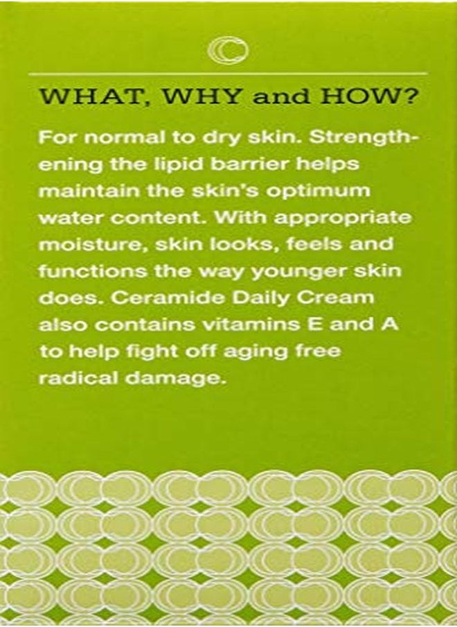 CONTROL CORRECTIVE SKIN CARE SYSTEMS - Control Corrective Ceramide Daily Cream | Light, Creamy Moisturizer Designed To Balance Skin | 2.5 Oz - Image 1