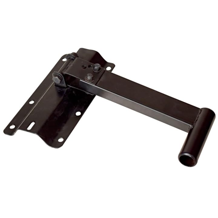 kh Universal Adjustable Wall Mount Speaker Bracket Stand w/Angle Tilt Rotation for Speaker tilt 180 Degrees Speaker Stand for Wall Speaker with Hole (Pack of 1) - Image 1