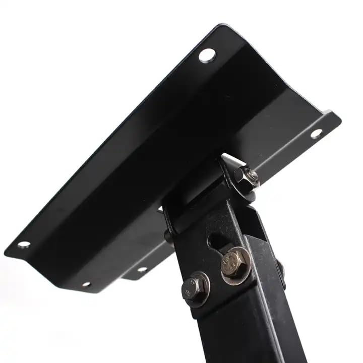kh Universal Adjustable Wall Mount Speaker Bracket Stand w/Angle Tilt Rotation for Speaker tilt 180 Degrees Speaker Stand for Wall Speaker with Hole (Pack of 1) - Image 3