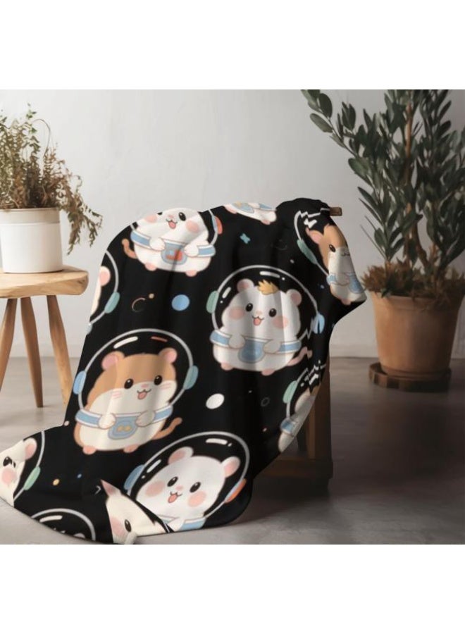 general Baby and children's cartoon flannel thin blanket (warm and comfortable, suitable for sleep, game use) 70cm*100cm - Image 1