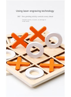 Y&D Wooden Children's Educational XO Two-Person Battle Parent-Child Interactive Desktop Toy  - Image 3