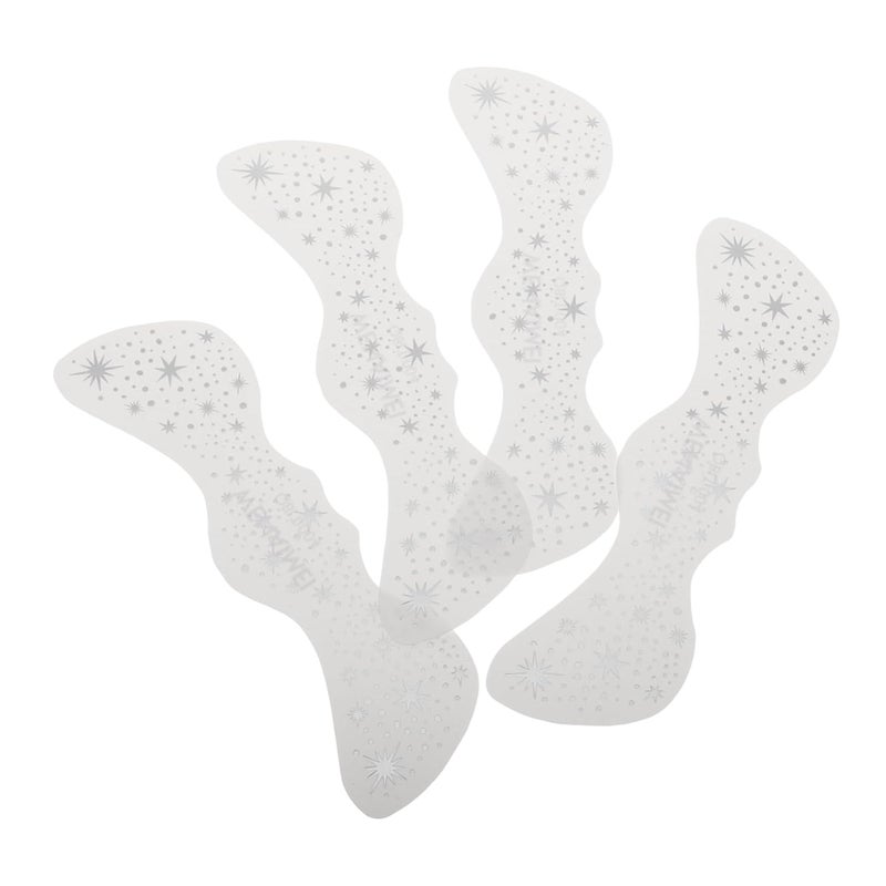 4pcs Tattoo Stickers Makeup Stickers Glitter Freckles Face Tattoos Temporary Sparkle Freckles for Valentines Day Party Supplies for Women - Image 1
