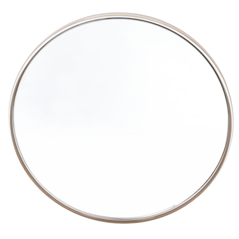 30X Magnifying Mirror Signal Sided 6 Inch Magnified Mirror with 3 Mounting Suction Cups Signal Sided Round Mirror for Travel Gold - Image 2