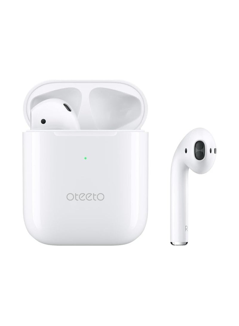 Oteeto Wireless Bluetooth Earbuds with Charging Case – Compatible with iOS & Android Devices - Image 1