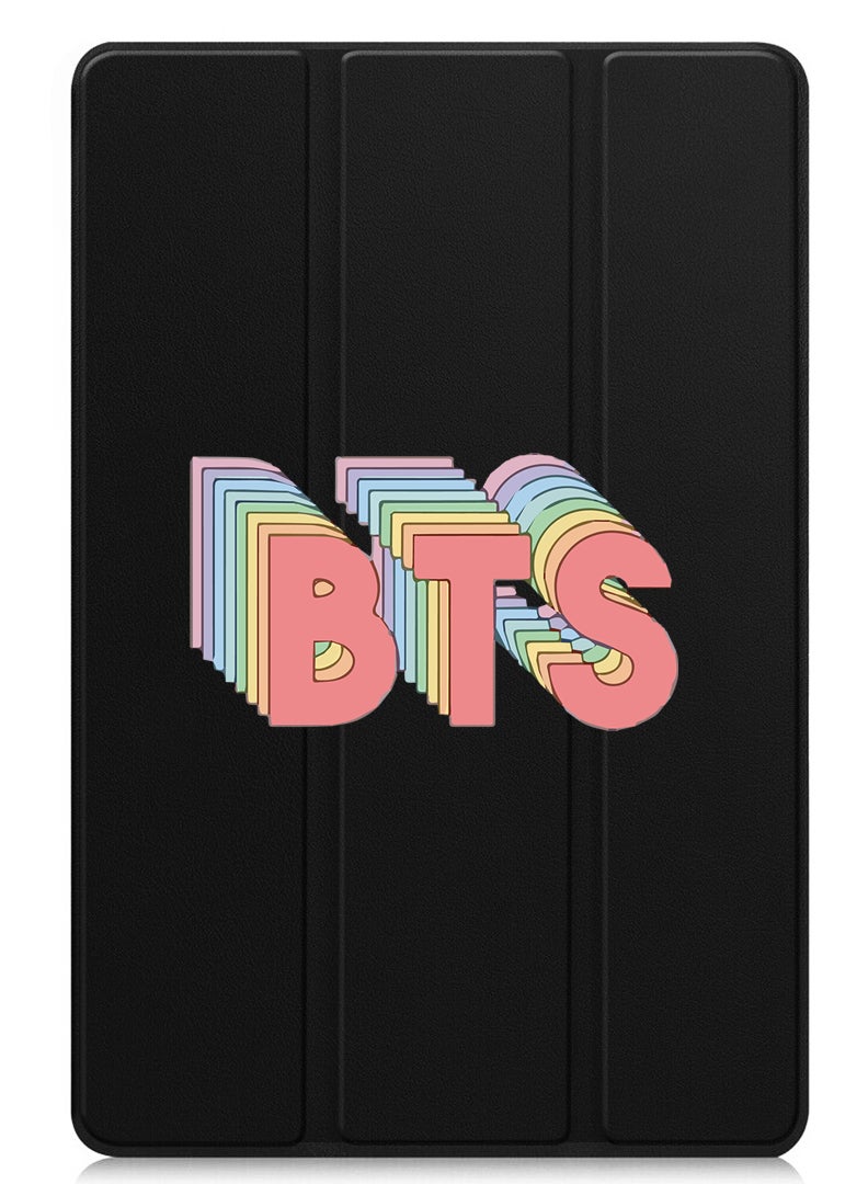 Theodor Protective Flip Case For Apple iPad Pro 13 (2024) With Trifold Stand Auto Wake Sleep Shockproof Cover BTS - Image 1