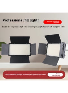 General LED-680 Photography Supplementary Light Gourmet Soft Light Short Video Backlight 40W Outdoor Lighting Bracket-Color:A F750 Battery  - Image 3