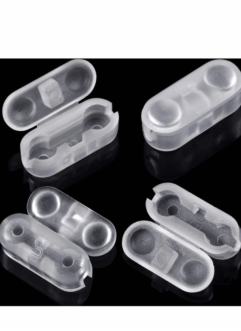 Excefore Chain Connectors, 20Pcs Plastic Roller Shade Bead Connector Replacement Vertical Roman Blind Ball Cord Clips for Blinds  - Image 1