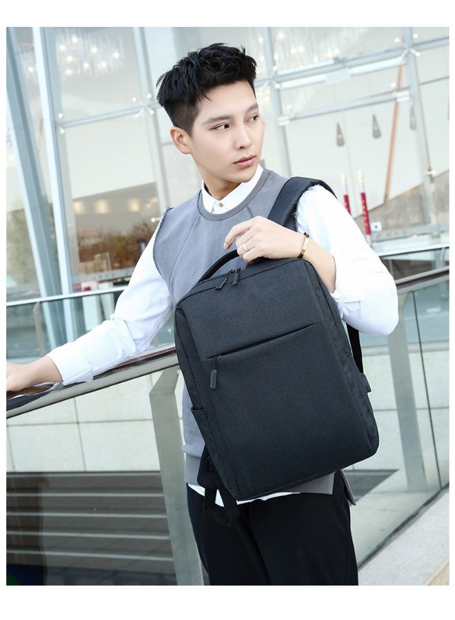 Custom Business Backpack for Men - Laptop Bag + USB/No USB Options - Image 2