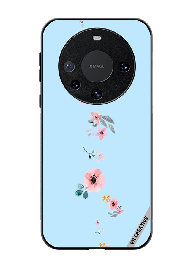 VR CREATIVE Protective Case Cover For Huawei Mate 60 Flower Design Multicolour - Image 1