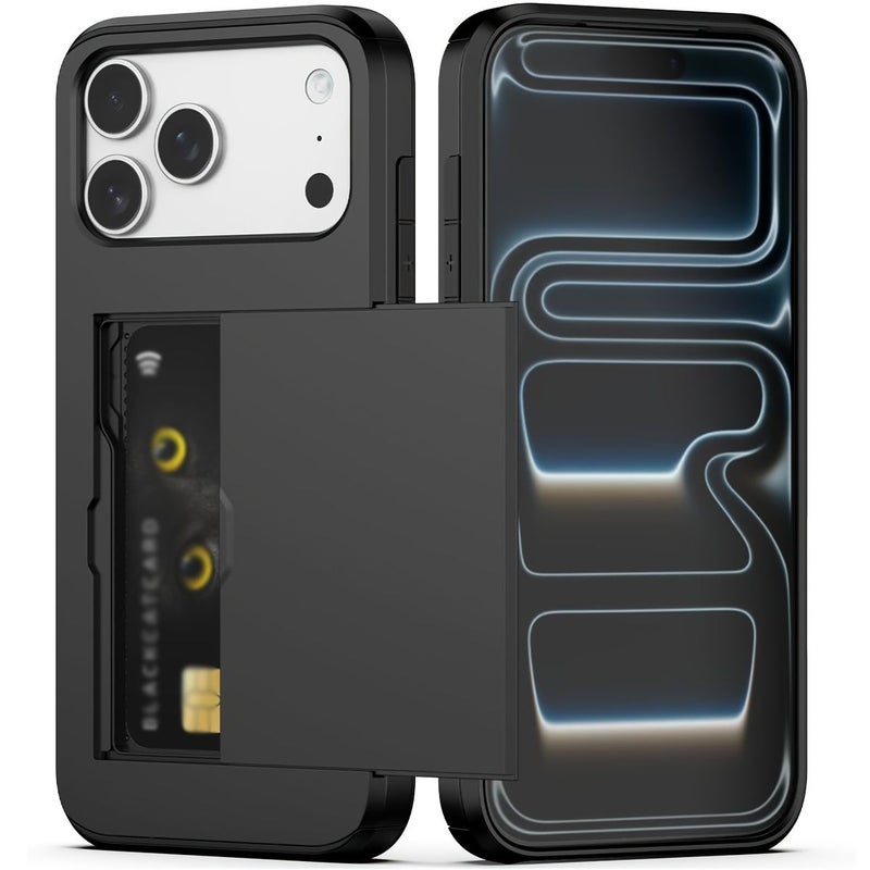 Rose Red Shockproof Wallet Phone Case for iPhone 17 Pro Max Air 16E 16 15 14 13 12 Pro Mini - Image 2