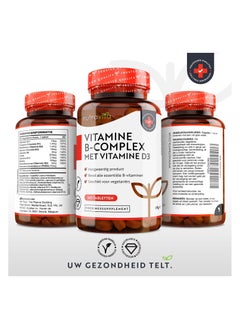 Nutravita Vitamin B Complex High Potency With Vitamin D3  - Image 3