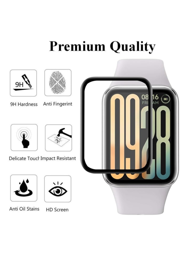 FITME 3pcs - Screen Protector 3D Compatible with Xiaomi Mi Band 9 Pro  - Image 2