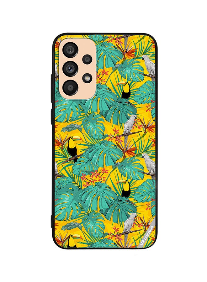 VR CREATIVE Protective Case Cover For Samsung Galaxy A72 Jungle Bird Design Multicolour - Image 1