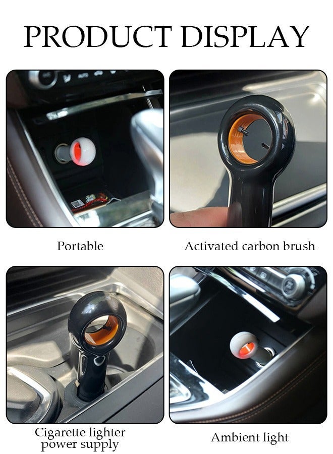 DUNISO 12V Car Air Purifier Mini Negative Air Freshener, Portable Vehicle Air Purifier for Eliminate Allergens Bad Odor Pet Smell Pollen Mold Bacteria Viruses PM2.5 - Image 3